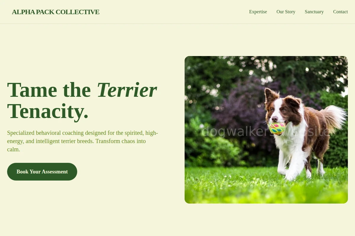 Terrier Dog Training