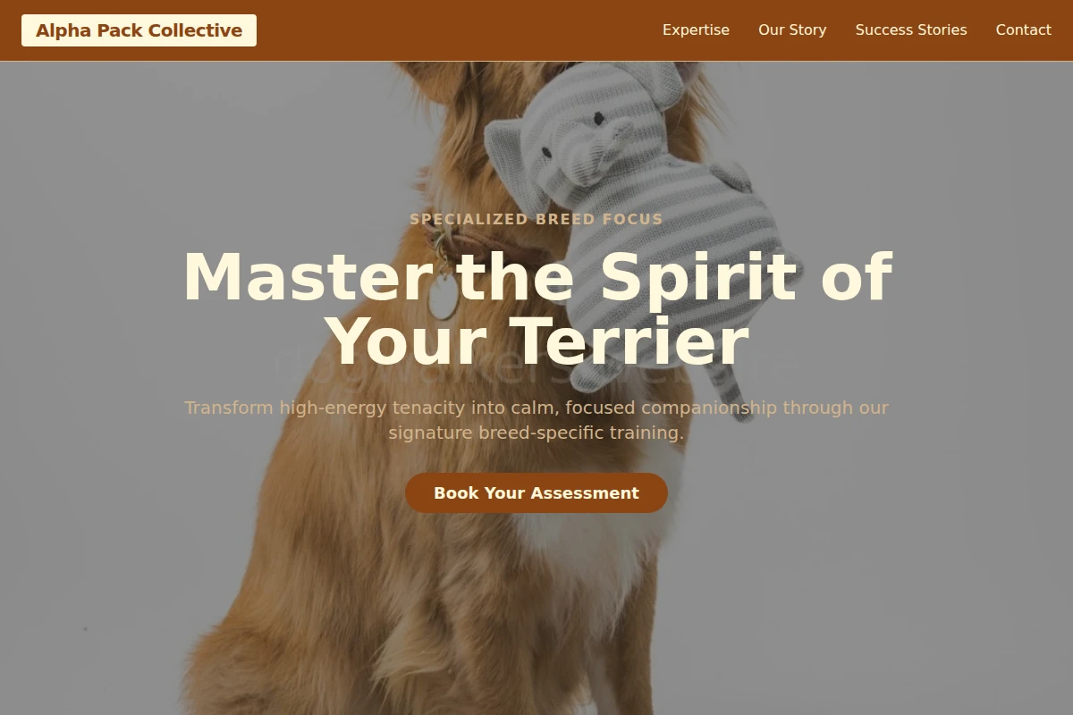Terrier Dog Training