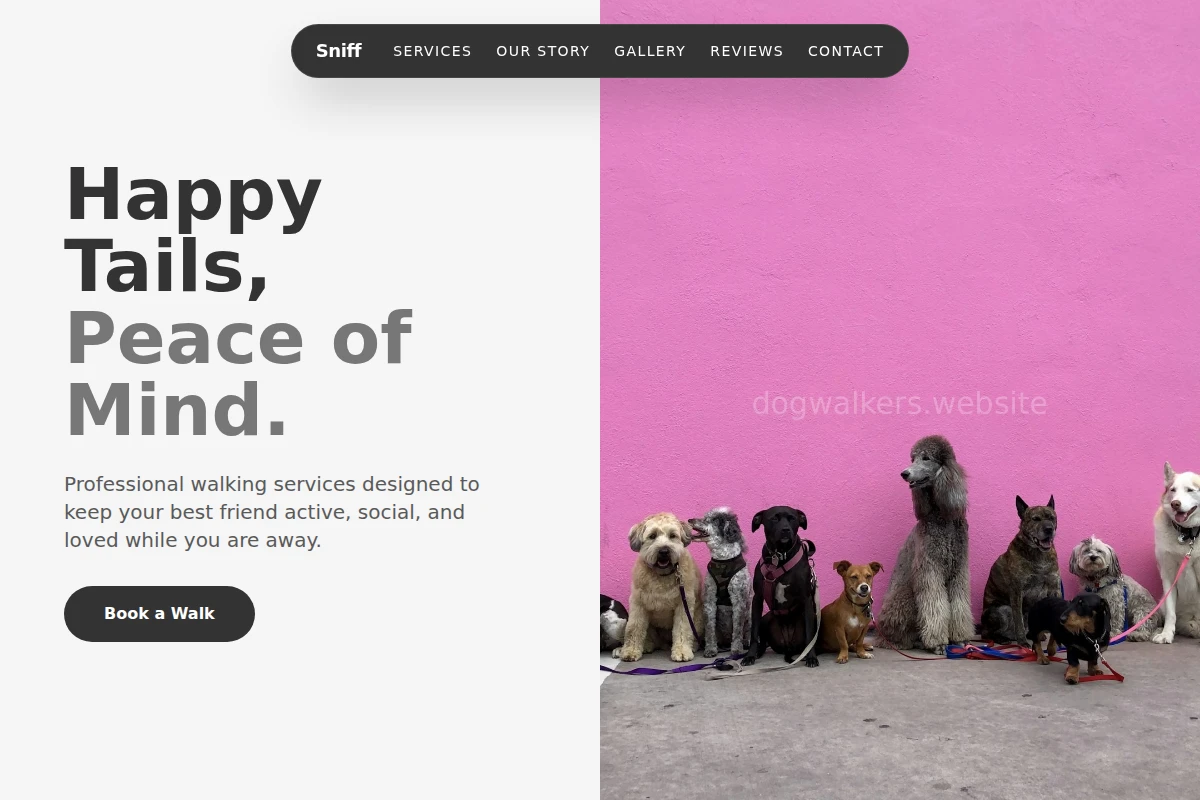Sniff Dog Walker