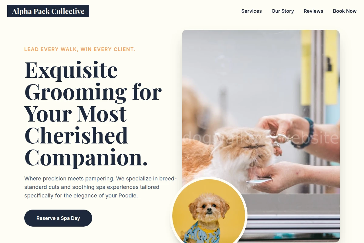 Poodle Pet Grooming